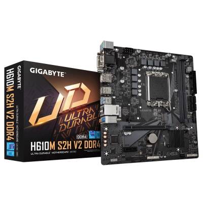 GIGABYTE H610M K DDR4 1700P DDR4 SES GLAN HDMI SATA3 USB3.2 mATX - 1