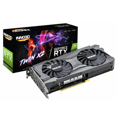 Inno3D RTX3060 Twin x2 12GB 192Bit GDDR6-LHR 3xDP+HDMI Ekran Kartı - 1