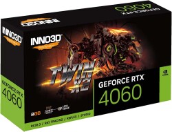 INNO3D RTX4060 Twin X2 8GB 128Bit GDDR6 3XDP 1.4a HDMI 2.1a Ekran Kartı - 2