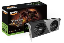 Inno3D RTX4070 SUPER Twin x2 12GB 192Bit GDDR6X 3x DP 1.4a, HDMI 2.1 Ekran Kartı - 1