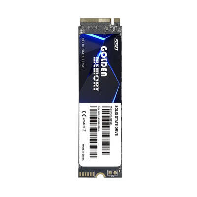 XASER 256GB M.2 NVMe 2200/1800 MB/s Golden Memory SSD - 3