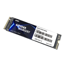 XASER 512GB M.2 NVMe 2200/1800 MB/s Golden Memory SSD - 1