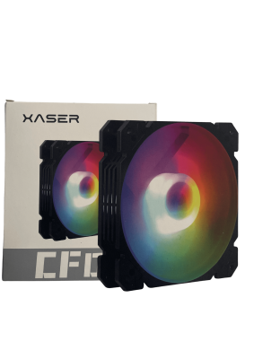 XASER CF02 12CM KASA İÇİ IŞIKLI FAN - 1