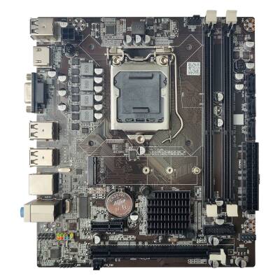 XASER Intel H55 LGA1156 DDR3 1333 Mhz VGA HDMI M.2 Anakart (Kutusuz) - 1