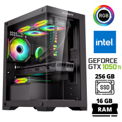 Xaser Xsr1019 i5 7400 16GB Ram 256GB SSD 4GB GTX1050 Ti Ekran Kartı Masaüstü Oyun Bilgisayarı - 1